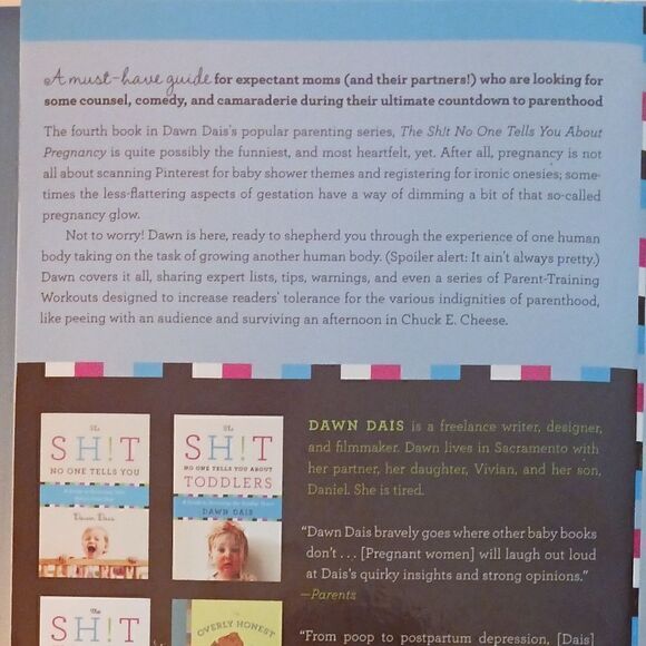 The Shit No one Tells you About Pregnancy Book Paperback - Picture 3 of 4